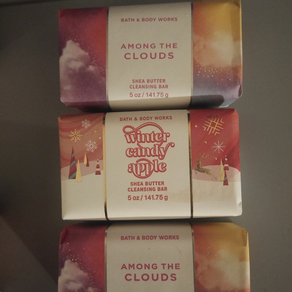 Huge Lot New Limited Edition HTF BBW Shea Butter Jumbo Bar Soaps - Picture 7 of 8